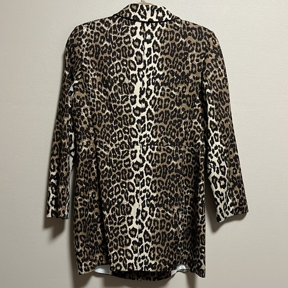 Banana Republic Tailored Animal Coat - Picture 3 of 12